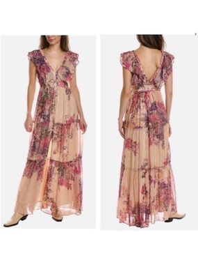 HEMANT & NANDITA maxi dress worn once